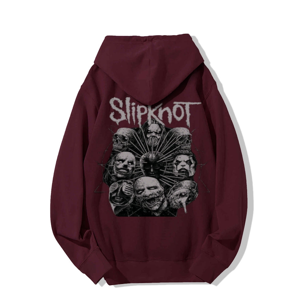 Mens Slipknot Rock Band Graphic Hoodies