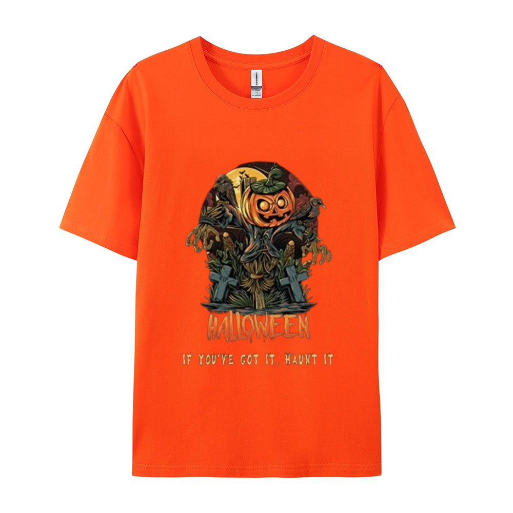 Mens Halloween Pumpkins Graphic Tee