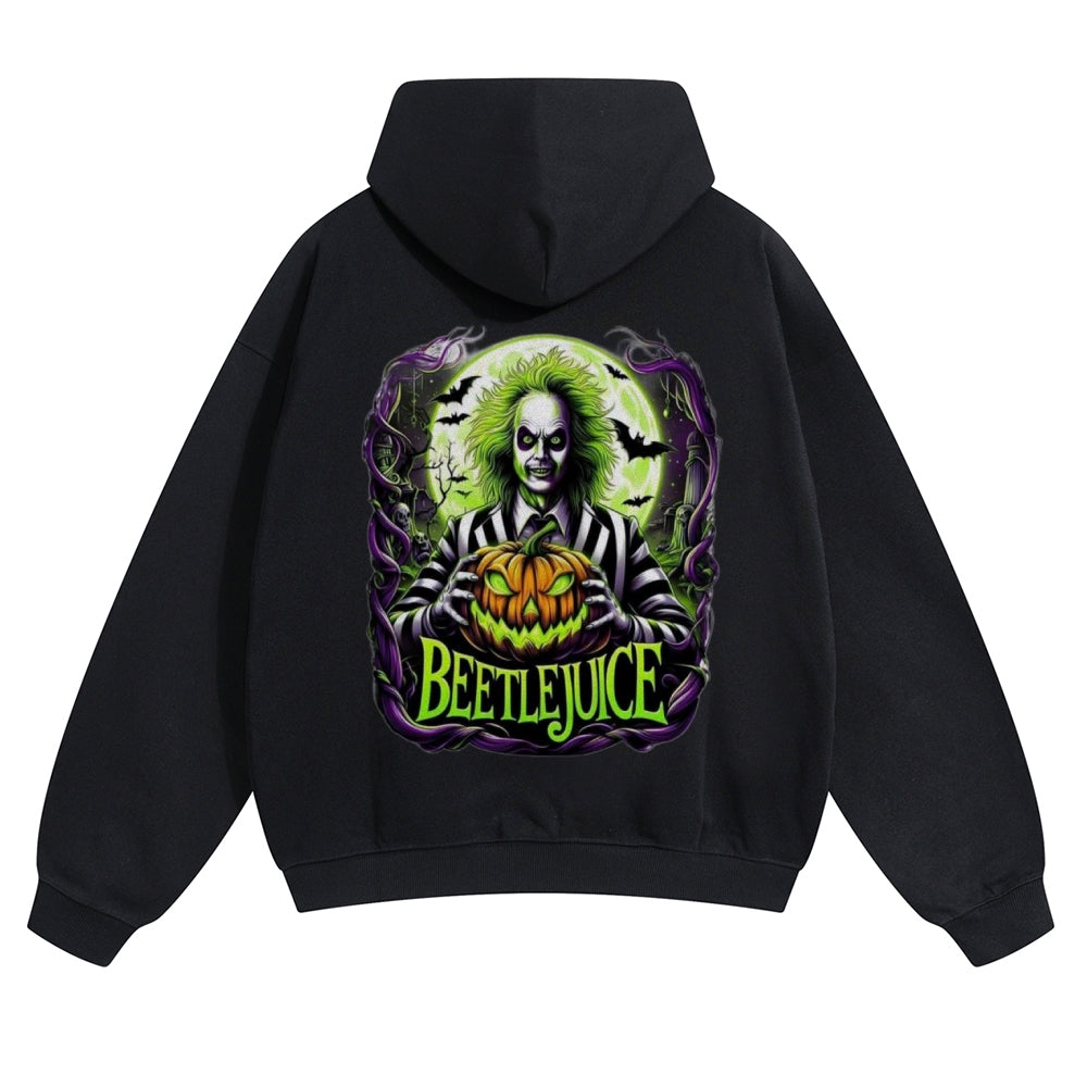 Mens Vintage Beetle Juice Rock Band Hoodies