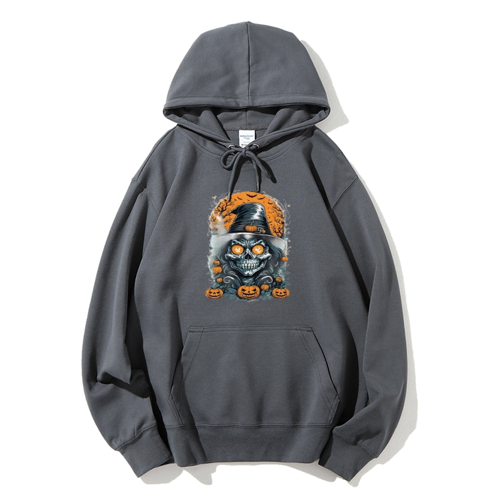 Mens Halloween Witch Graphic Hoodies