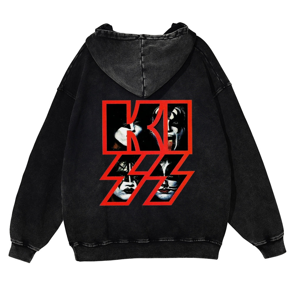 Parihar Men's Kiss Pullover Hoodies