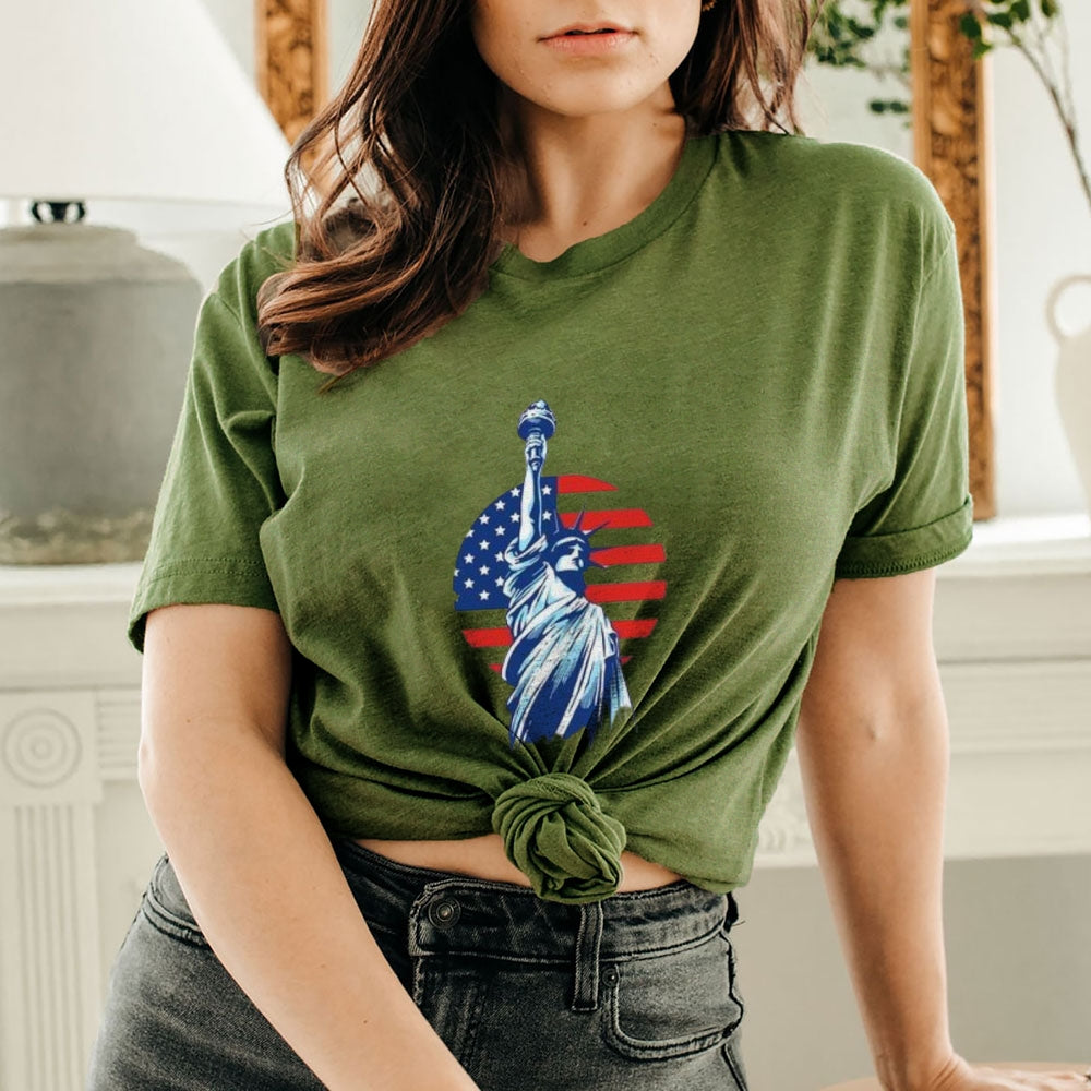 Women Independence Day T-shirt