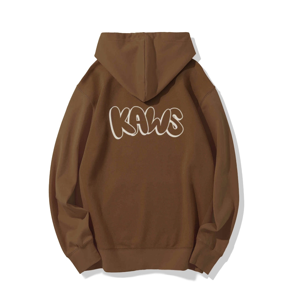 Mens KAWS Letter Print Hoodies