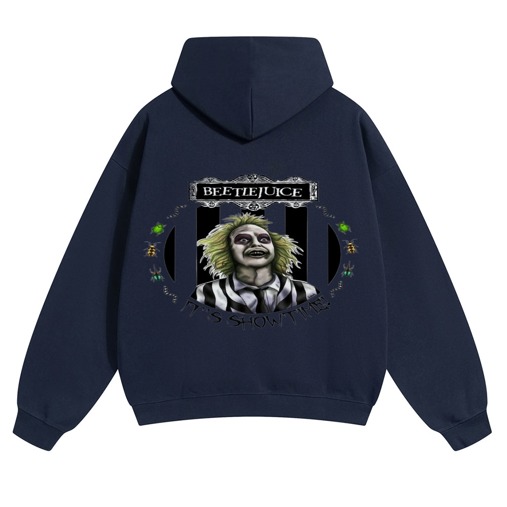 Mens Vintage Beetle Juice Rock Hoodies