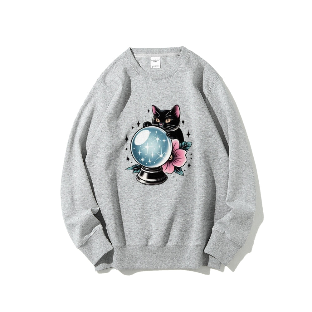 Women Akasha and the Crystal Ball Graphic Sweatshirts