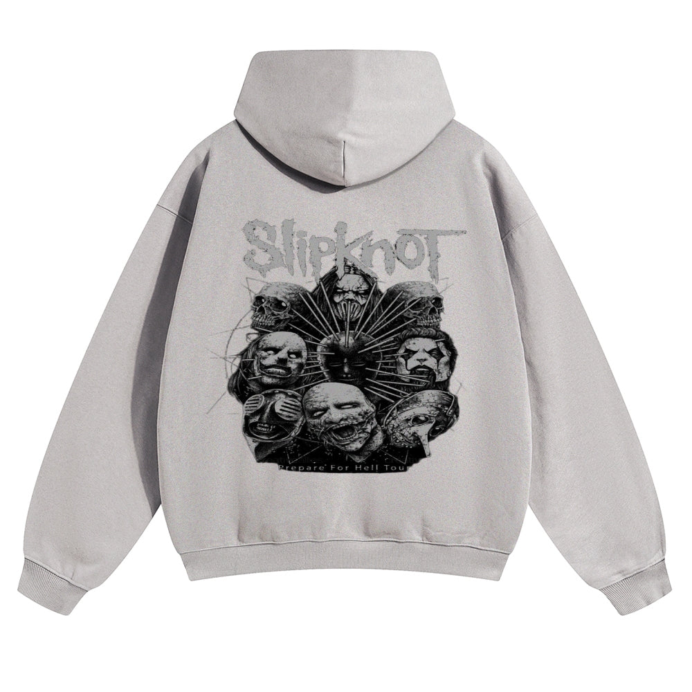 Mens Vintage Slipknot Rock Band Hoodies