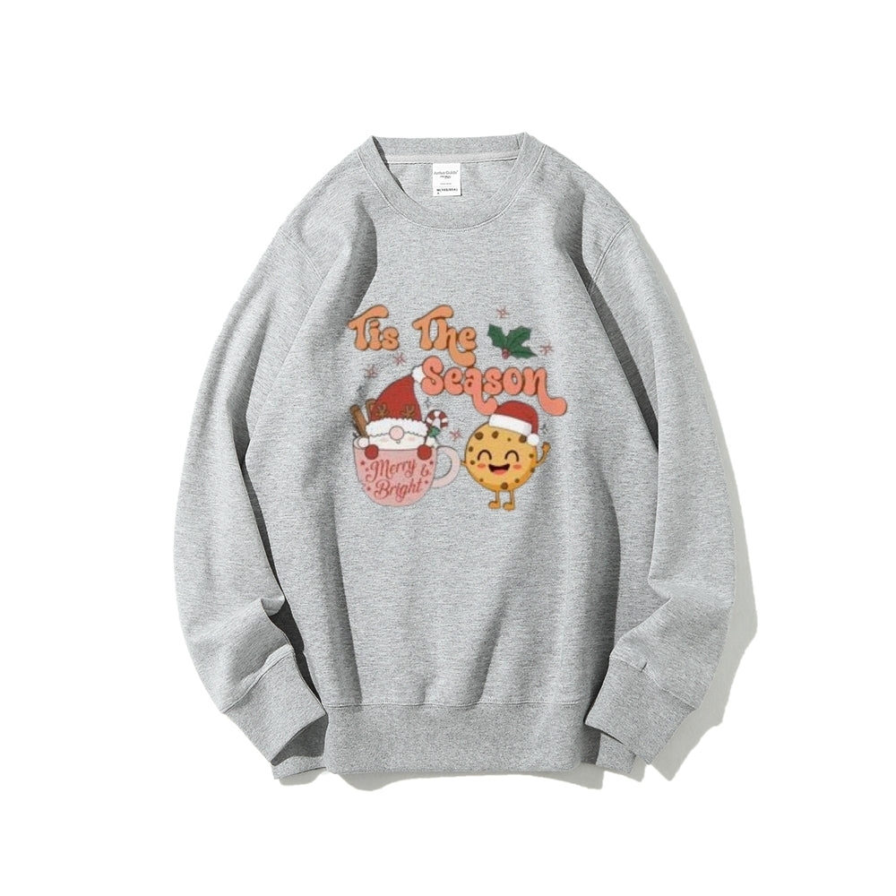 Women Tis The Season Women Christmas Graphic Sweatshirts